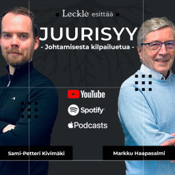 Podcast thumbnail for Juurisyy – Johtamisesta kilpailuetua
