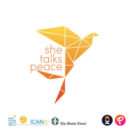 Podcast thumbnail for She Talks Peace