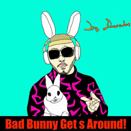 Podcast thumbnail for Bad Bunny Gets Around!