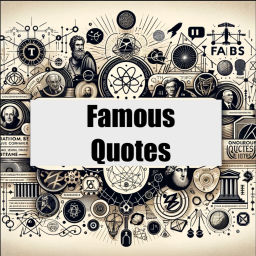 Podcast thumbnail for Famous Quotes