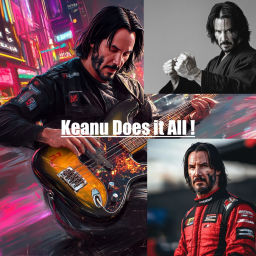 Podcast thumbnail for Keanu Reeves Does it All !