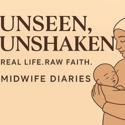 Podcast thumbnail for Unseen, Unshaken:Real Life. Raw Faith. Midwife Diaries.