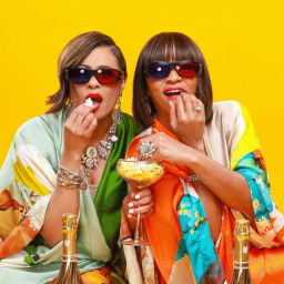 Podcast thumbnail for Popcorn and Champagne