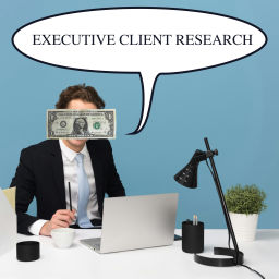 Podcast thumbnail for Executive Client Research