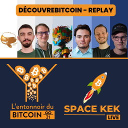 Podcast thumbnail for DecouvreBitcoin - Replay