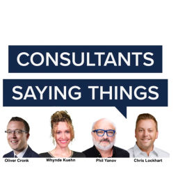 Podcast thumbnail for Consultants Saying Things