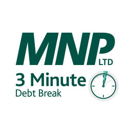Podcast thumbnail for MNP 3 Minute Debt Break