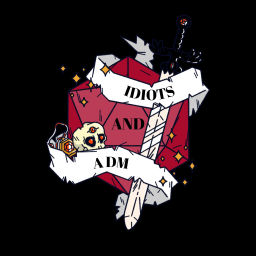 Podcast thumbnail for Idiots and a DM | Dragon Plungers DnD Podcast