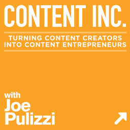 Podcast thumbnail for Content Inc with Joe Pulizzi