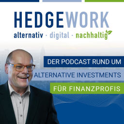 Podcast thumbnail for Hedgework-Talk rund um alternative, digitale und nachhaltige Investments