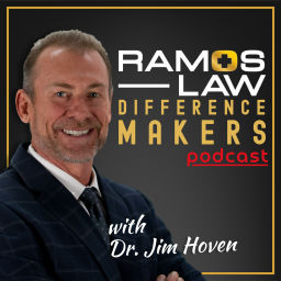 Podcast thumbnail for Difference Makers by Ramos Law