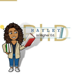 Podcast thumbnail for Hayley in Higher Ed | Professor at UCCS
