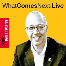 Podcast thumbnail for WhatComesNext.Live