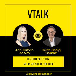 Podcast thumbnail for Vertriebsmanager - VTalk Der gute Sales Ton - mehr als nur heiße Luft