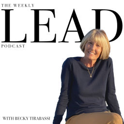 Podcast thumbnail for Becky Tirabassi with THE WEEKLY LEAD