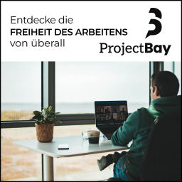 Podcast thumbnail for Project Bay - Entdecke die Freiheit des Arbeitens von überall