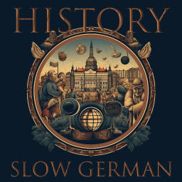 Podcast thumbnail for History in Slow German