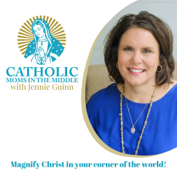 Podcast thumbnail for Catholic Moms in the Middle