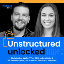 Podcast thumbnail for Unstructured Unlocked by Indico Data