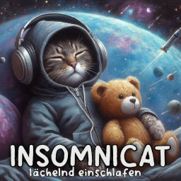 Podcast thumbnail for insomnicat – lächelnd einschlafen