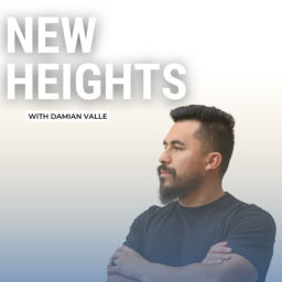 Podcast thumbnail for New Heights with Damian Valle.