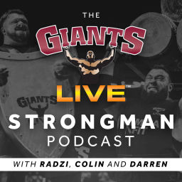 Podcast thumbnail for Giants Live STRONGMAN Podcast