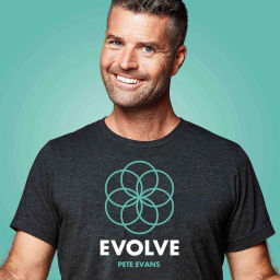Podcast thumbnail for Evolve with Pete Evans