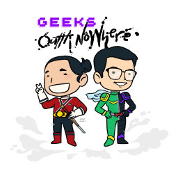 Podcast thumbnail for Geeks Outta Nowhere