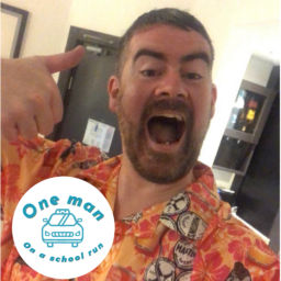 Podcast thumbnail for One man on a school run