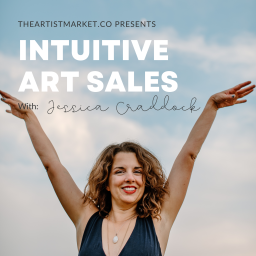 Podcast thumbnail for Intuitive Art Sales with Jessica Craddock