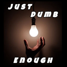 Podcast thumbnail for Just Dumb Enough Podcast