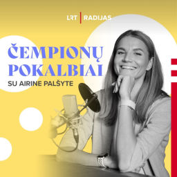 Podcast thumbnail for Čempionų pokalbiai su Airine Palšyte