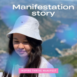 Podcast thumbnail for manifestation story