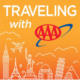 Podcast thumbnail for Traveling with AAA