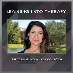 Podcast thumbnail for Leaning into Therapy