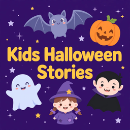 Podcast thumbnail for Kids Halloween Stories