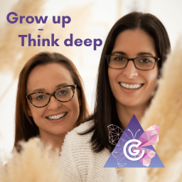 Podcast thumbnail for Grow up - think deep