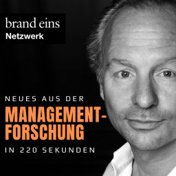 Podcast thumbnail for Neues aus der Managementforschung in 220 Sekunden