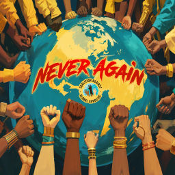 Podcast thumbnail for Never Again