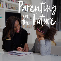 Podcast thumbnail for Parenting for the Future