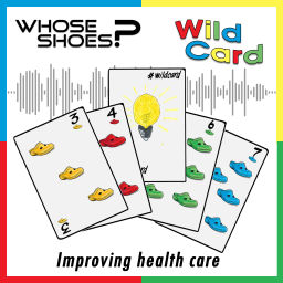 Podcast thumbnail for Wild Card - Whose Shoes?
