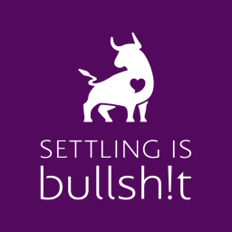 Podcast thumbnail for Settling Is Bullshit