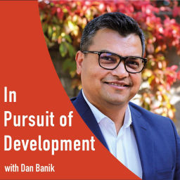 Podcast thumbnail for In Pursuit of Development