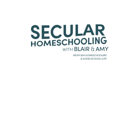 Podcast thumbnail for Secular Homeschooling with Blair & Amy