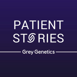 Podcast thumbnail for Patient Stories with Grey Genetics