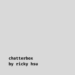 Podcast thumbnail for chatterbox