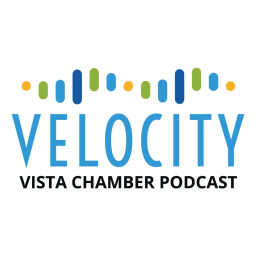 Podcast thumbnail for Velocity - Vista Chamber Podcast