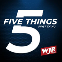 Podcast thumbnail for 'JR Morning Five Things First Thing