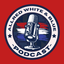Podcast thumbnail for The Allred, White & Blue Podcast