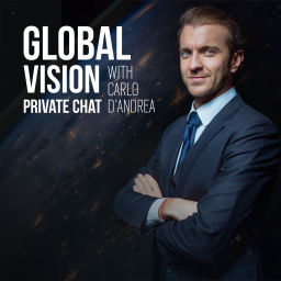 Podcast thumbnail for Global vision, private chat with Carlo D'Andrea